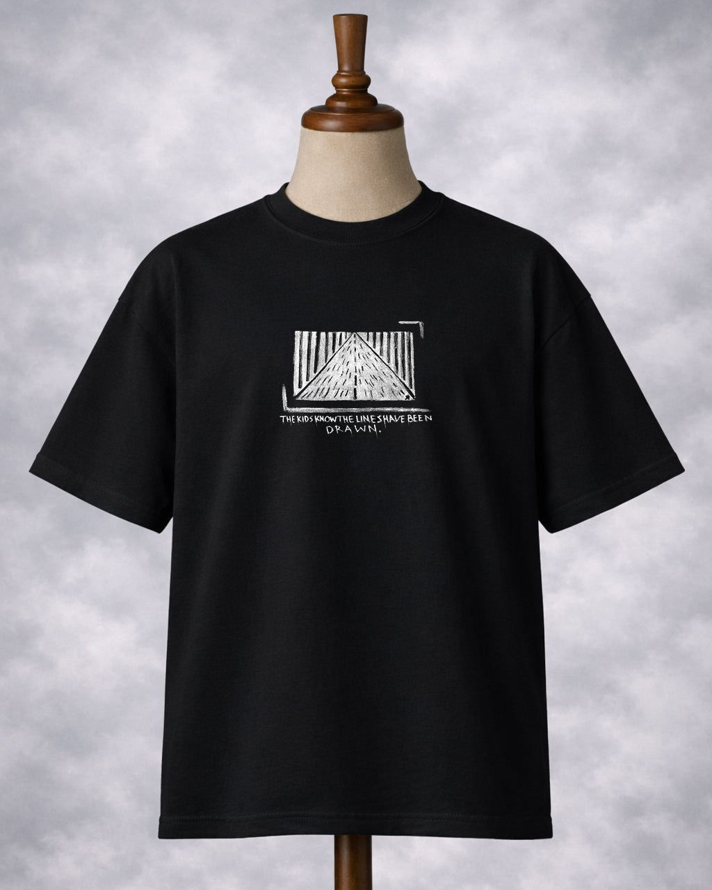 The Lines Have Been Drawn Oversized Shirt