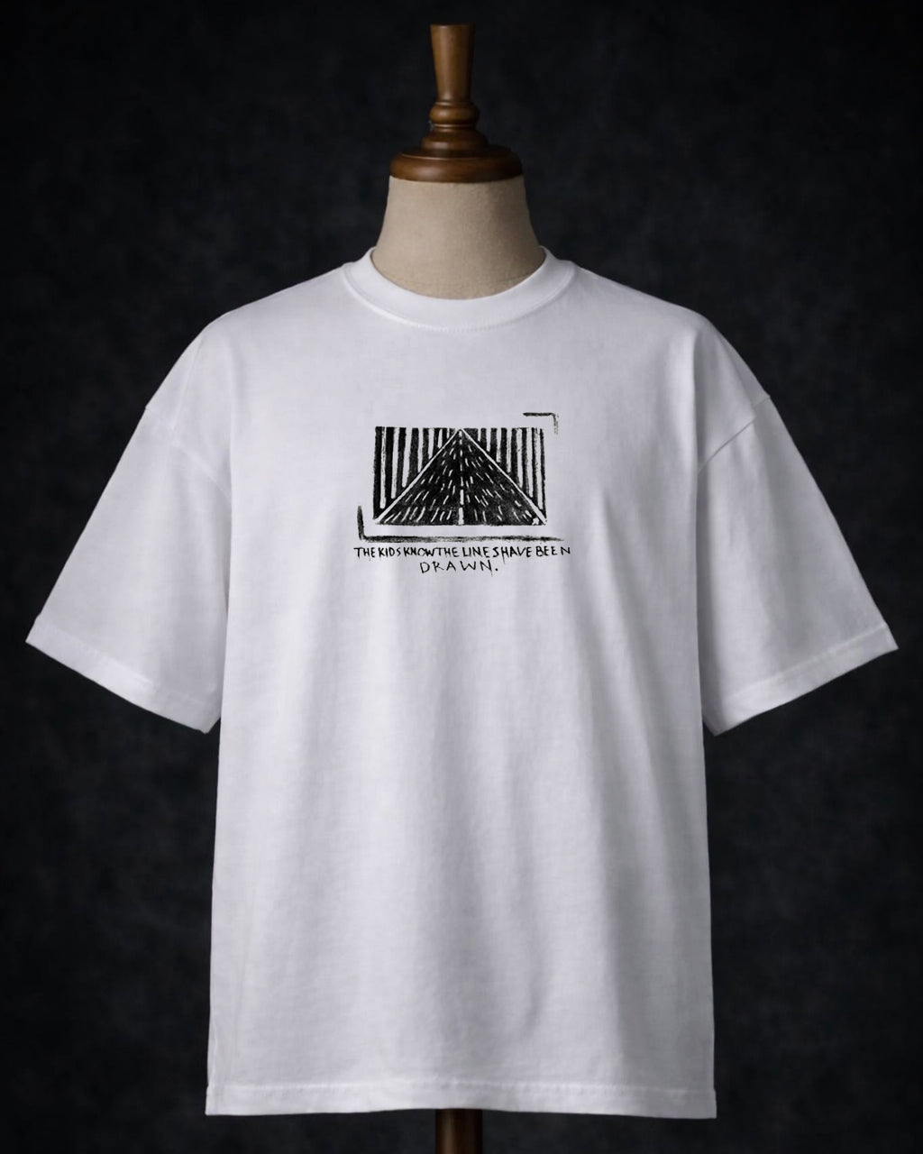 The Lines Have Been Drawn Oversized Shirt