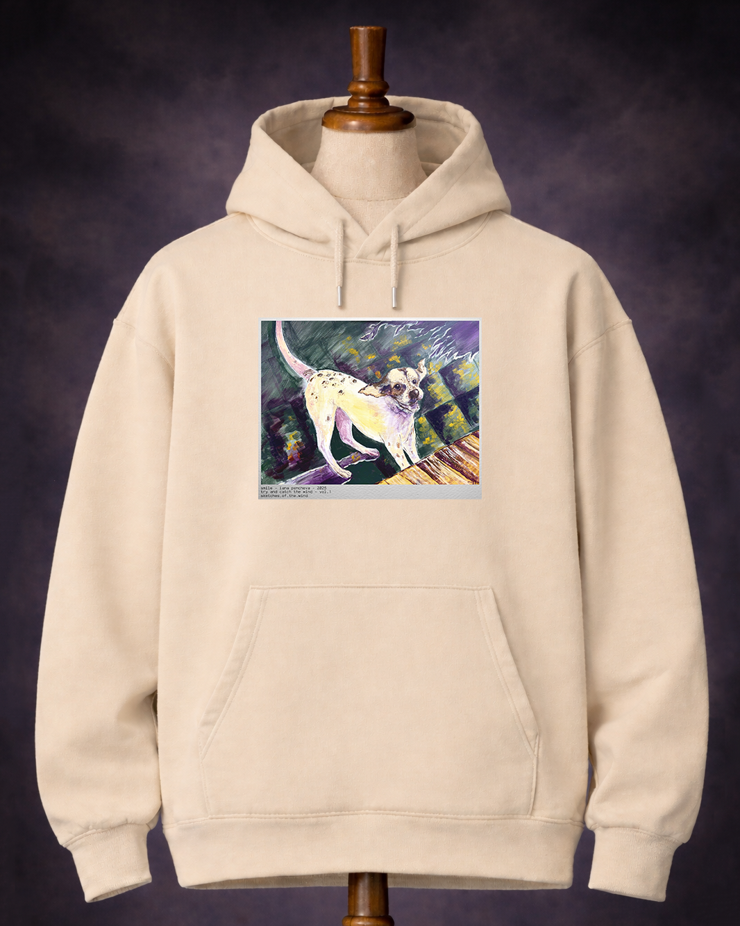 Smile Heavy Oversized Hoodie