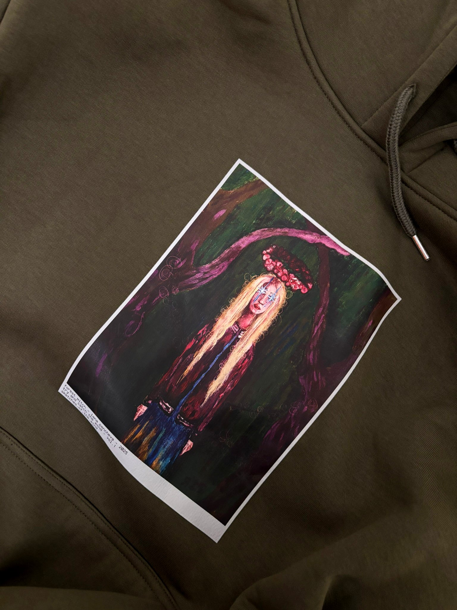 Forest Witch Heavy Oversized Hoodie
