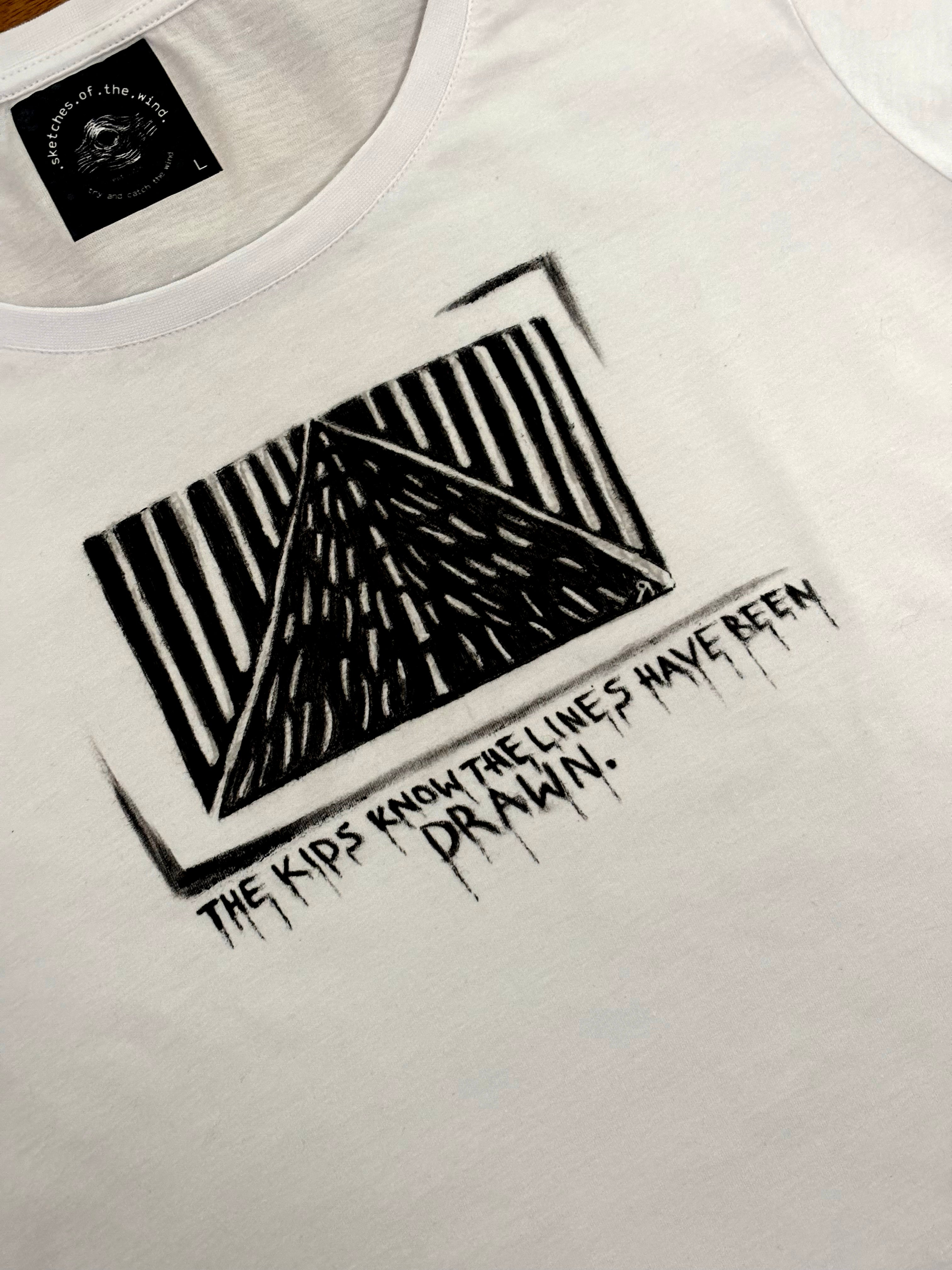 The Lines Have Been Drawn Woman's Shirt