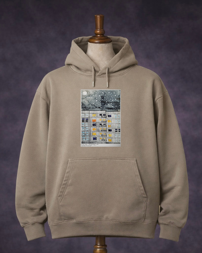 Winter Night Oversized Hoodie