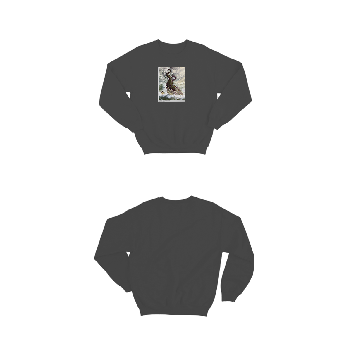 Sea Monster Crew Neck Sweatshirt