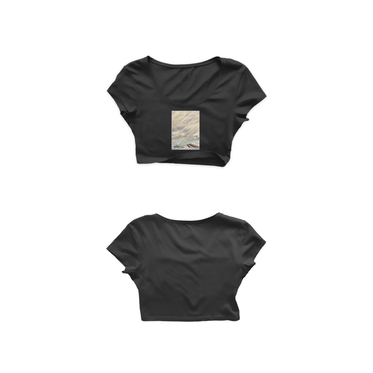 Up Close 03 Crop Top