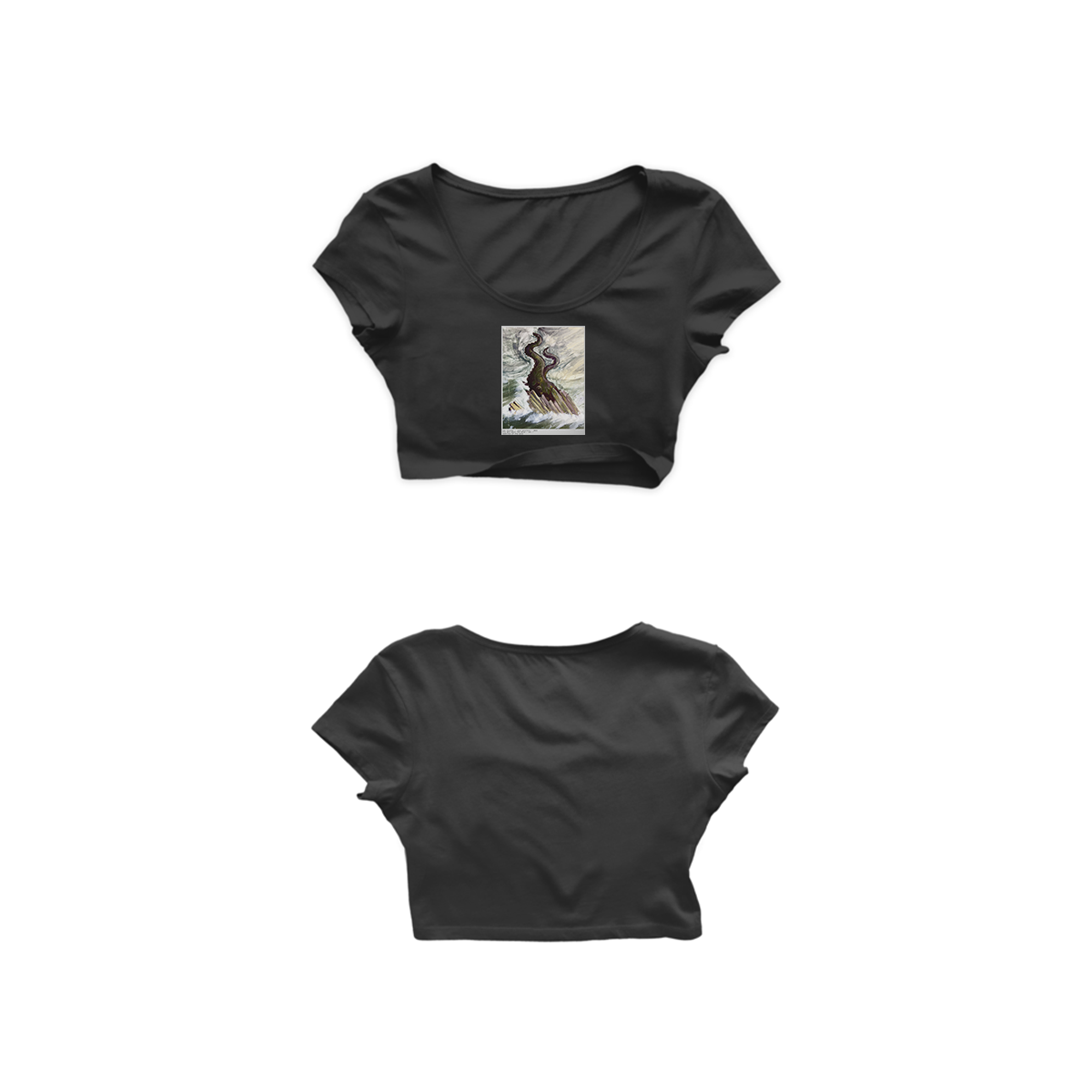 Sea Monster Crop Top