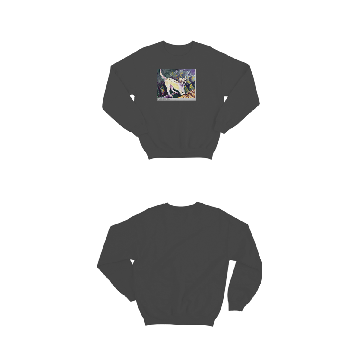 Smile Crew Neck Sweatshirt