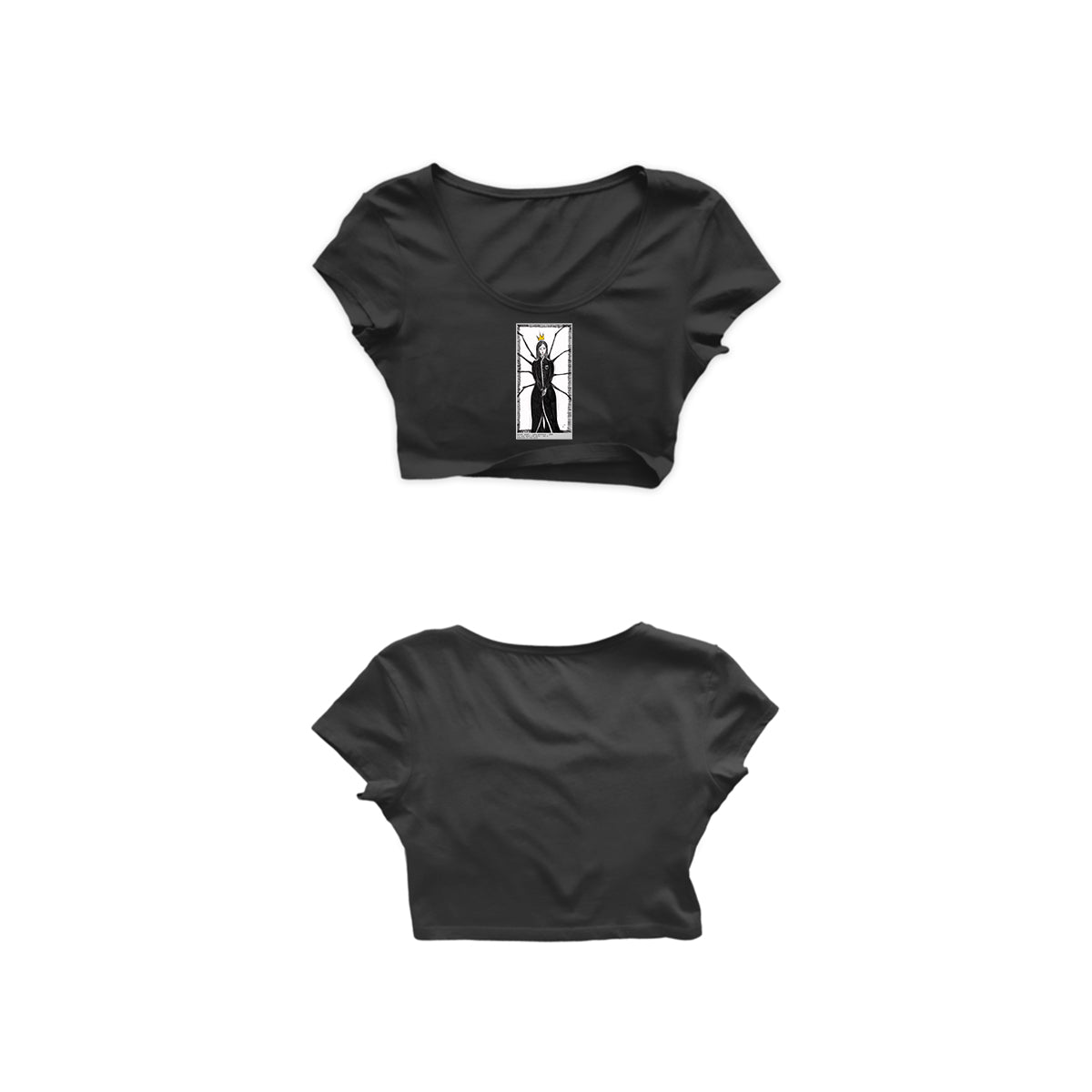 Spider Queen Crop Top
