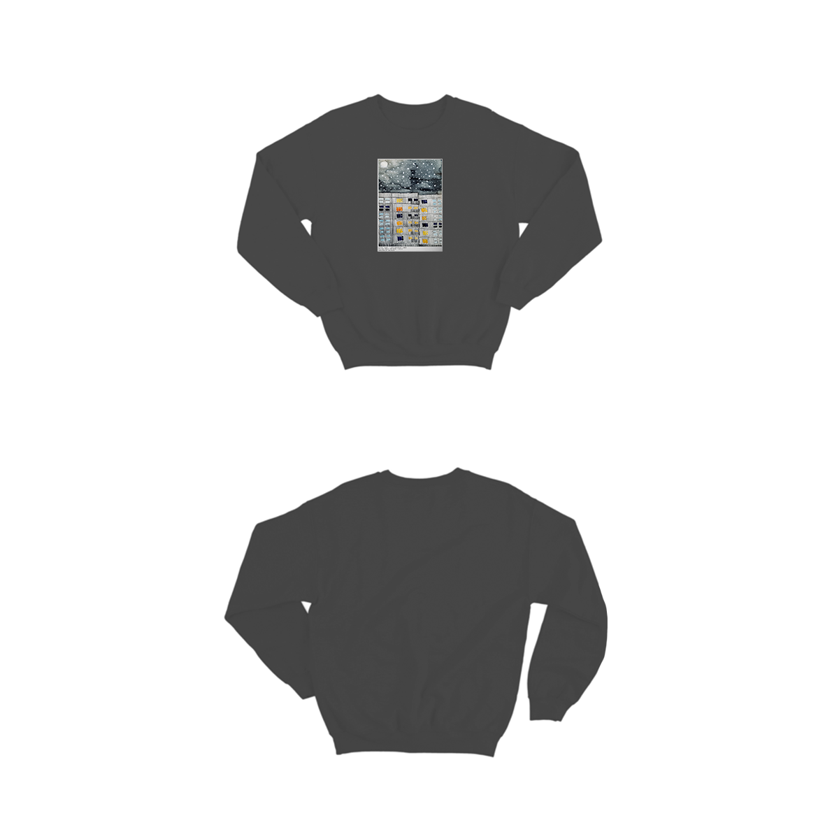 Winter Night Crew Neck Sweatshirt