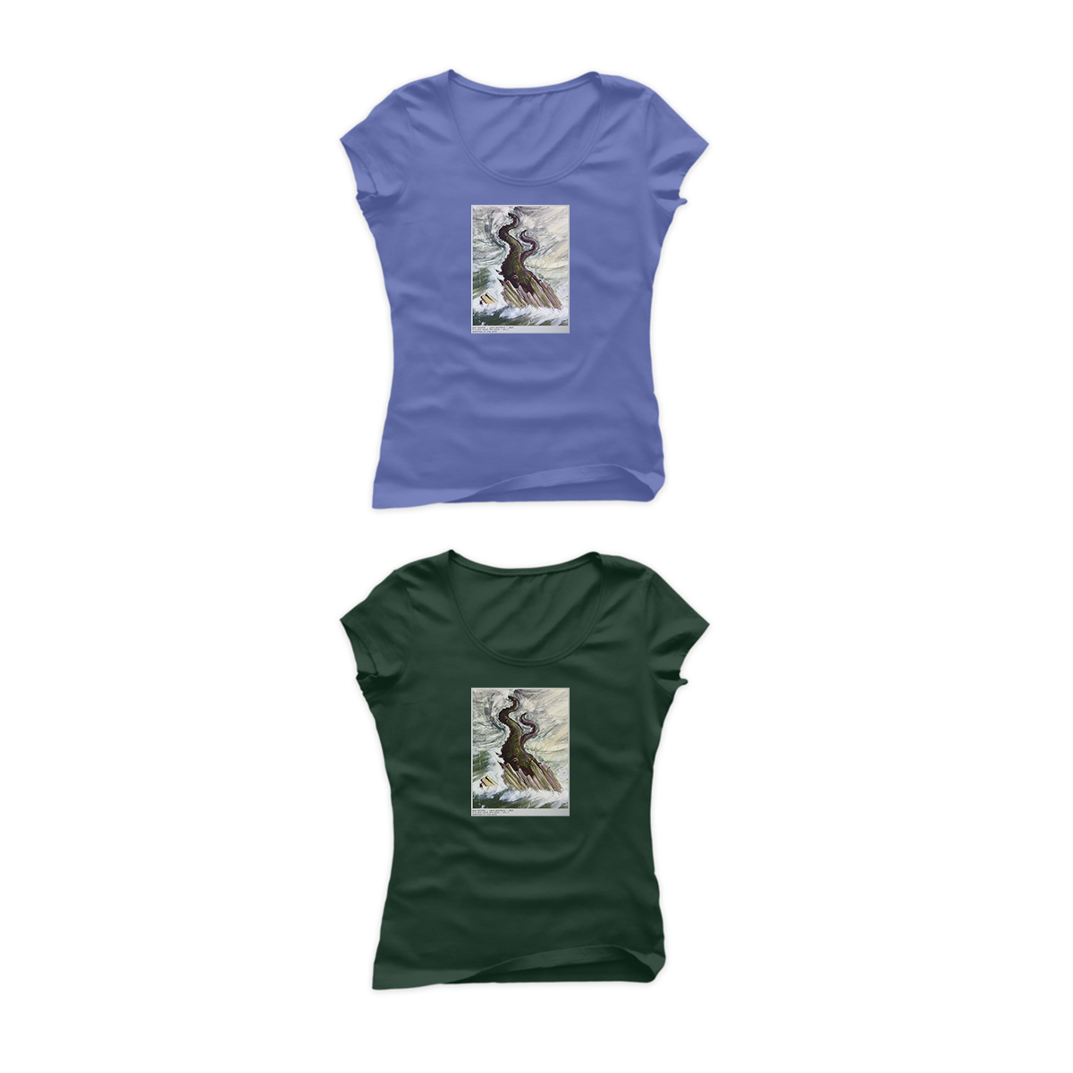 Sea Monster Woman's Shirt