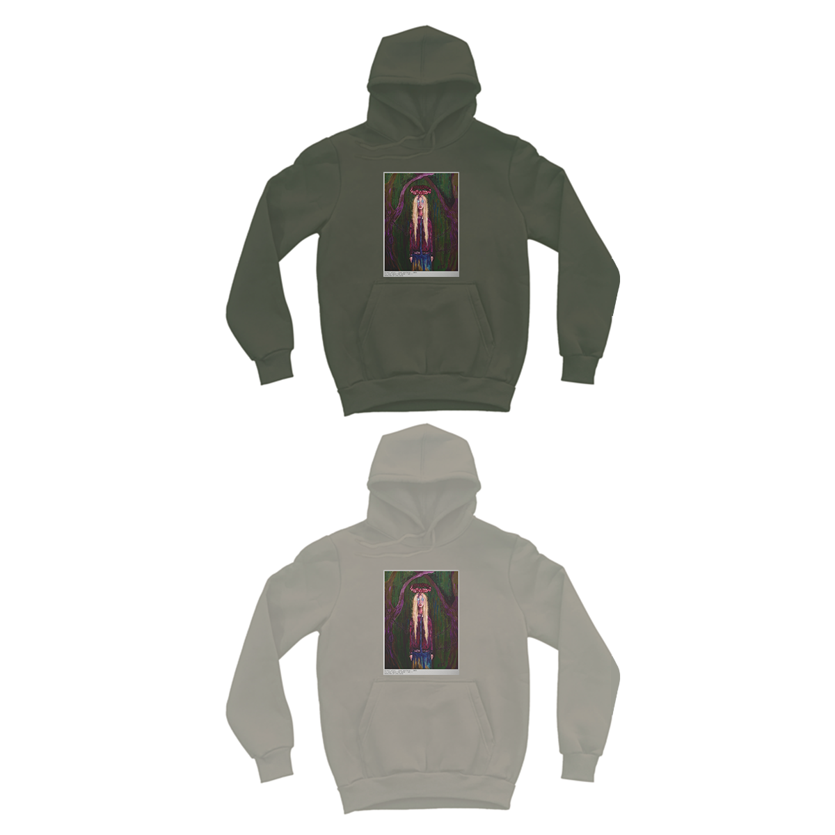 Forest Witch Heavy Oversized Hoodie