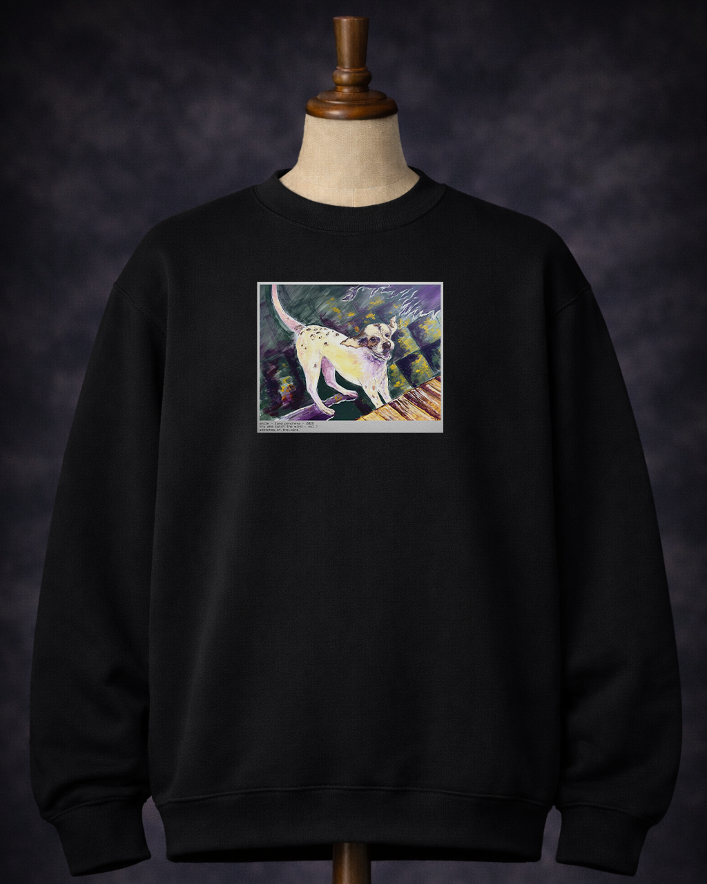 Smile Crew Neck Sweatshirt