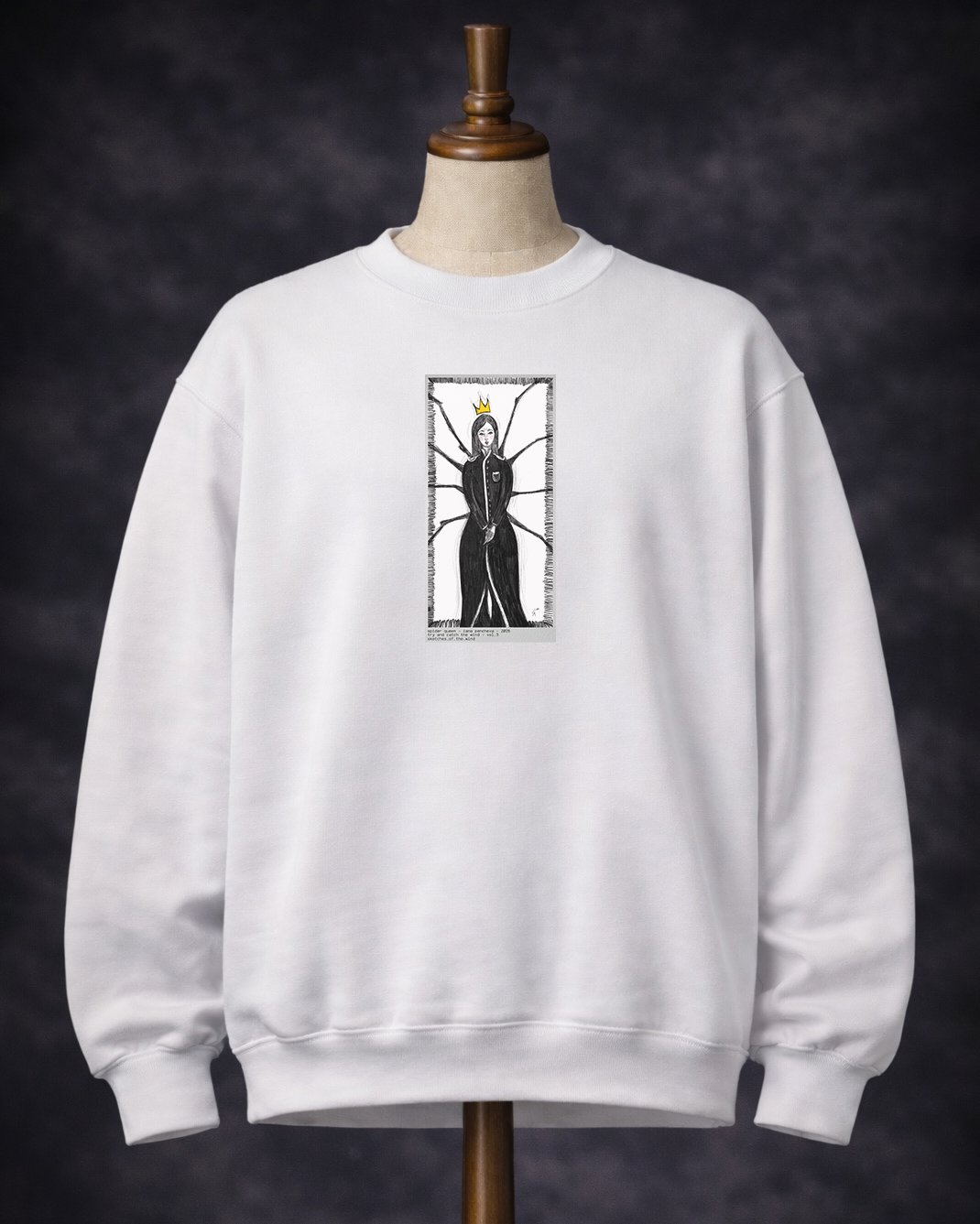 Spider Queen Crew Neck Sweatshirt