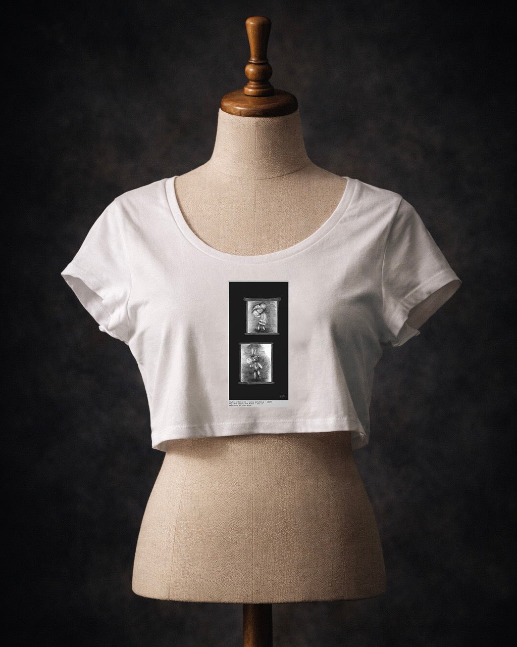 Night Creatures Crop Top
