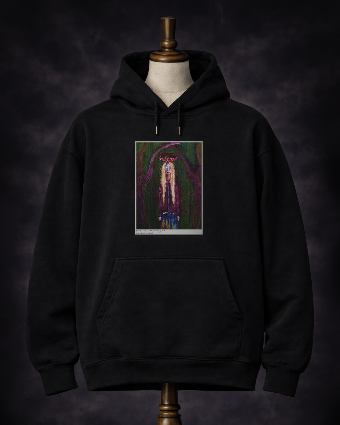 Forest Witch Heavy Oversized Hoodie