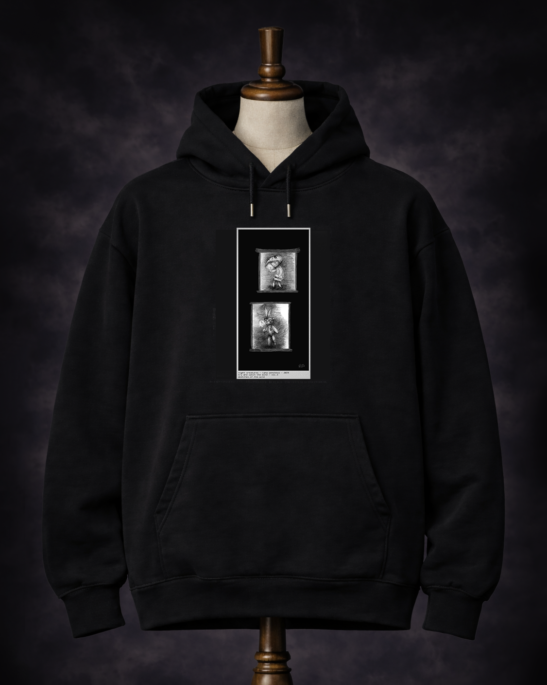 Night Creatures Oversized Hoodie