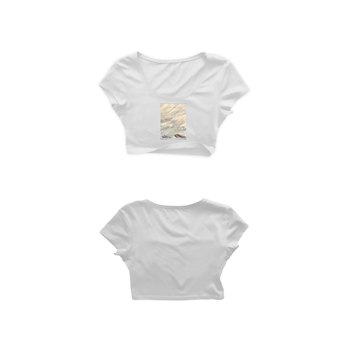 Up Close 03 Crop Top