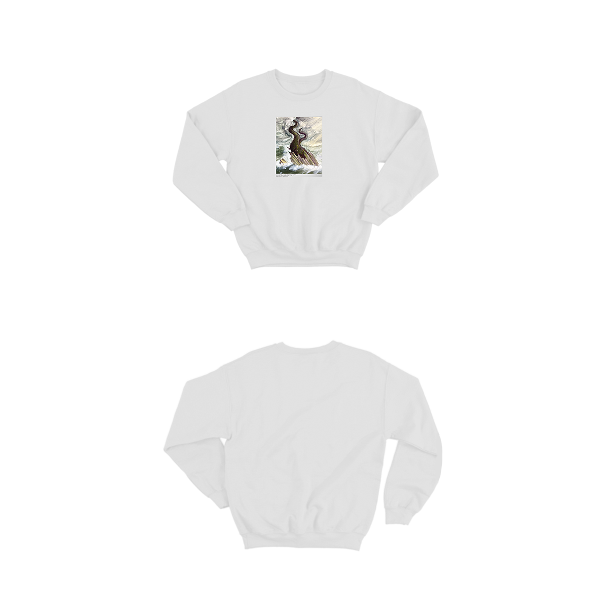 Sea Monster Crew Neck Sweatshirt