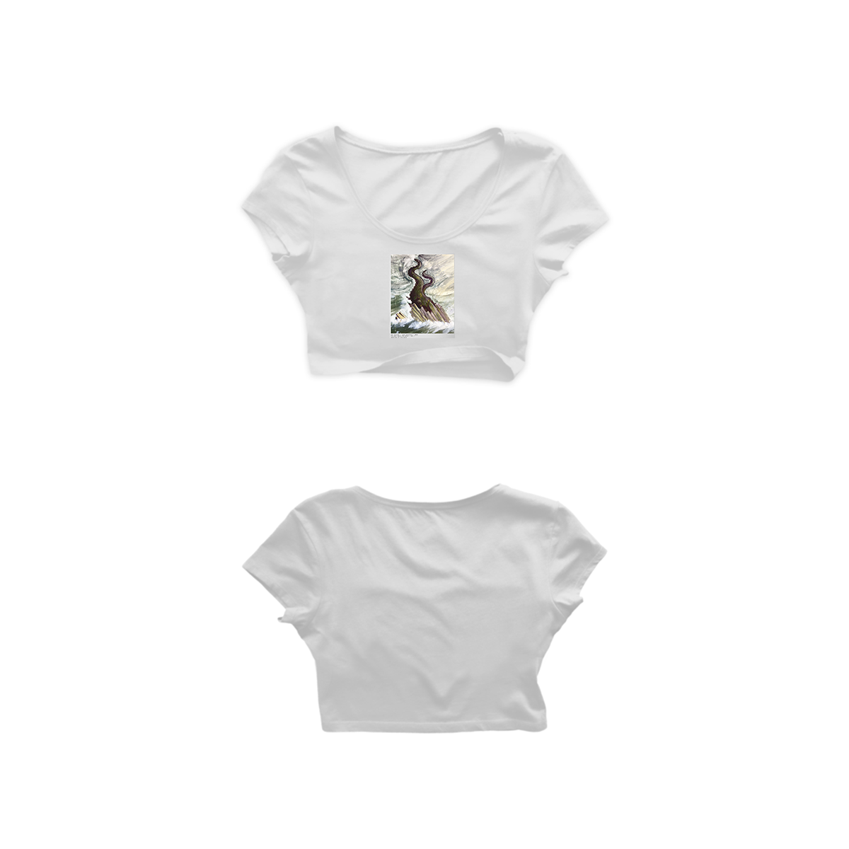 Sea Monster Crop Top