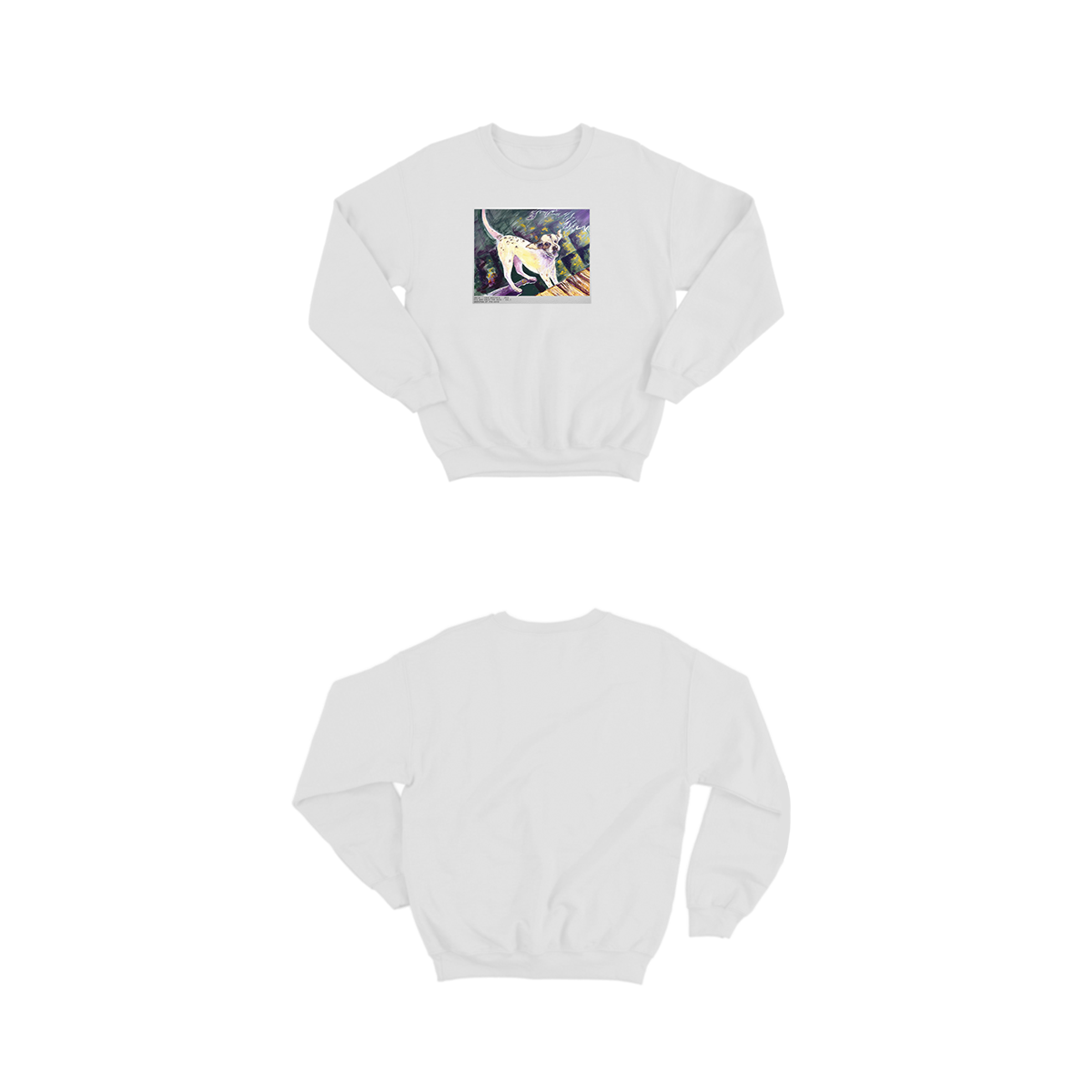 Smile Crew Neck Sweatshirt
